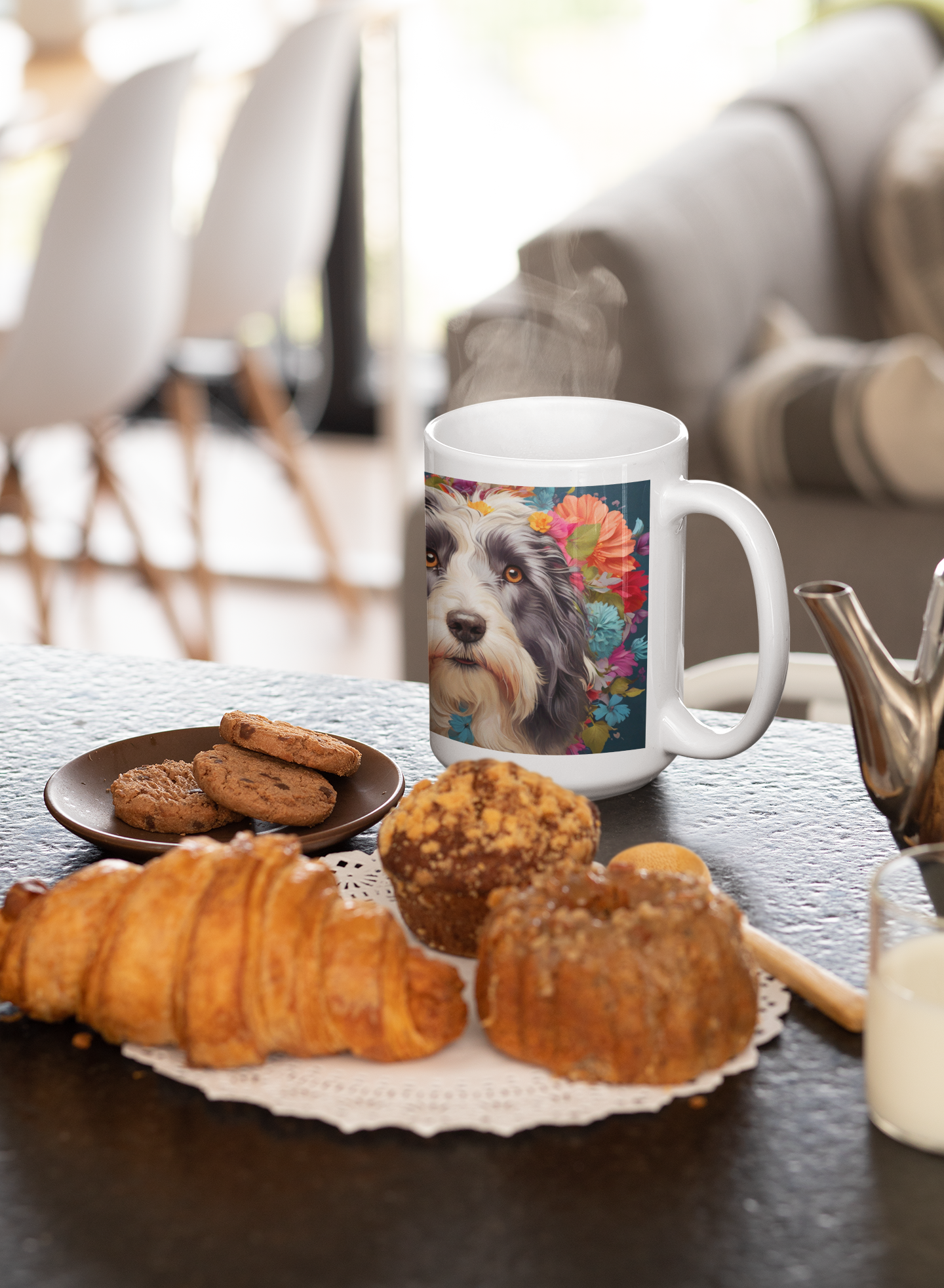 Bearded Collie Lover Coffee Mug 15oz