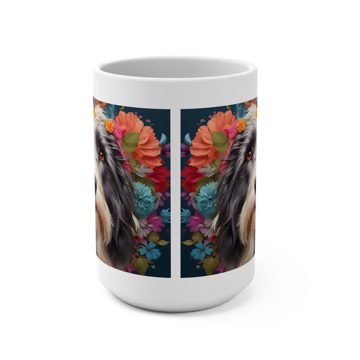 Bearded Collie Lover Coffee Mug 15oz