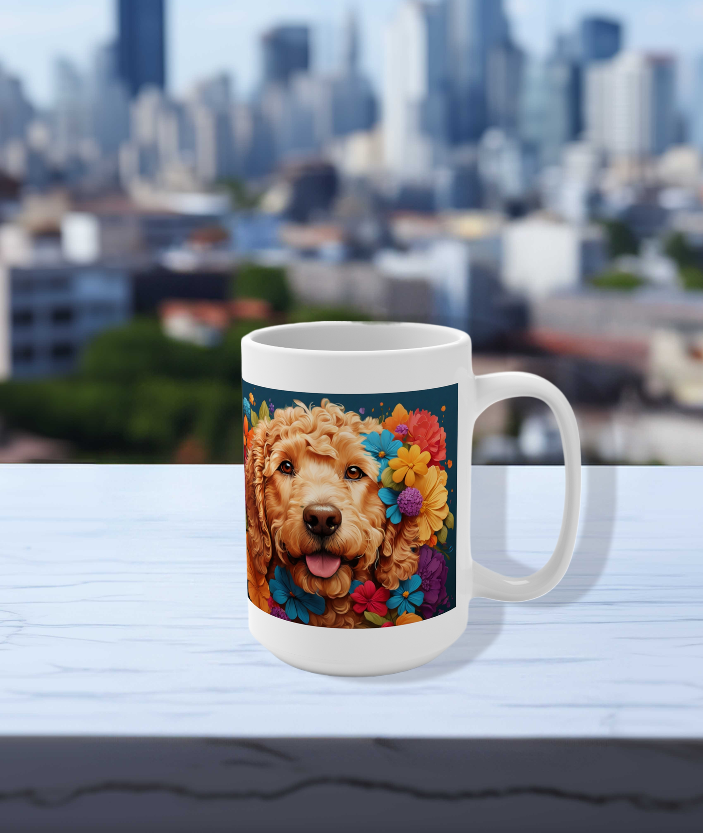 Golden Doodle Lover Coffee Mug 15oz