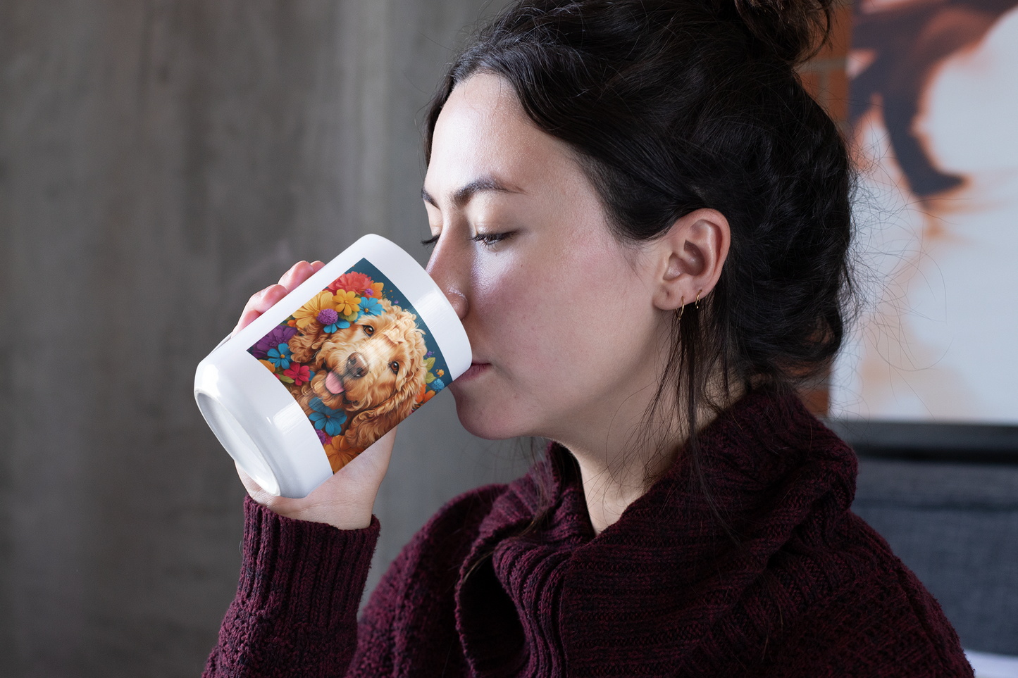 Golden Doodle Lover Coffee Mug 15oz