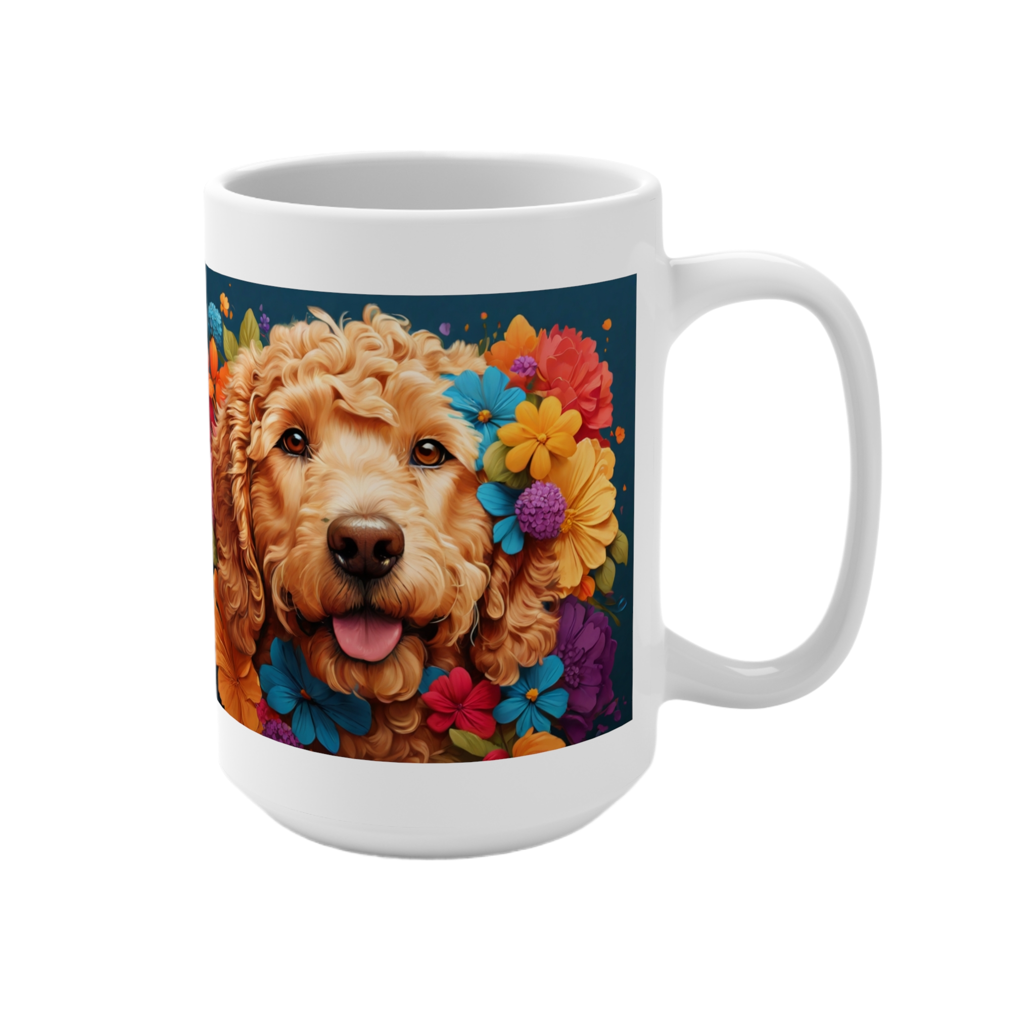 Dog Mugs featuring Colorful and Fun Dog Images, and personalized mugs ...