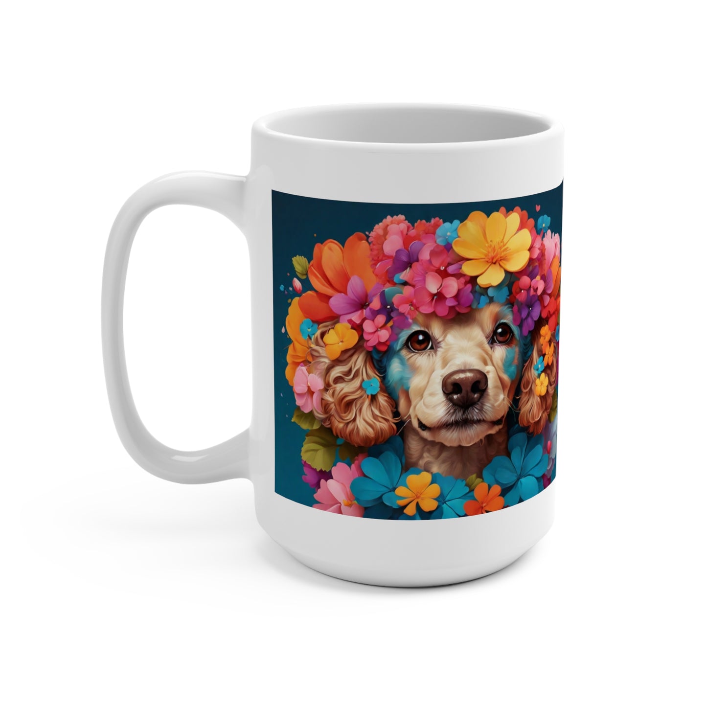 Poodle Dog Lover Coffee Mug 15oz