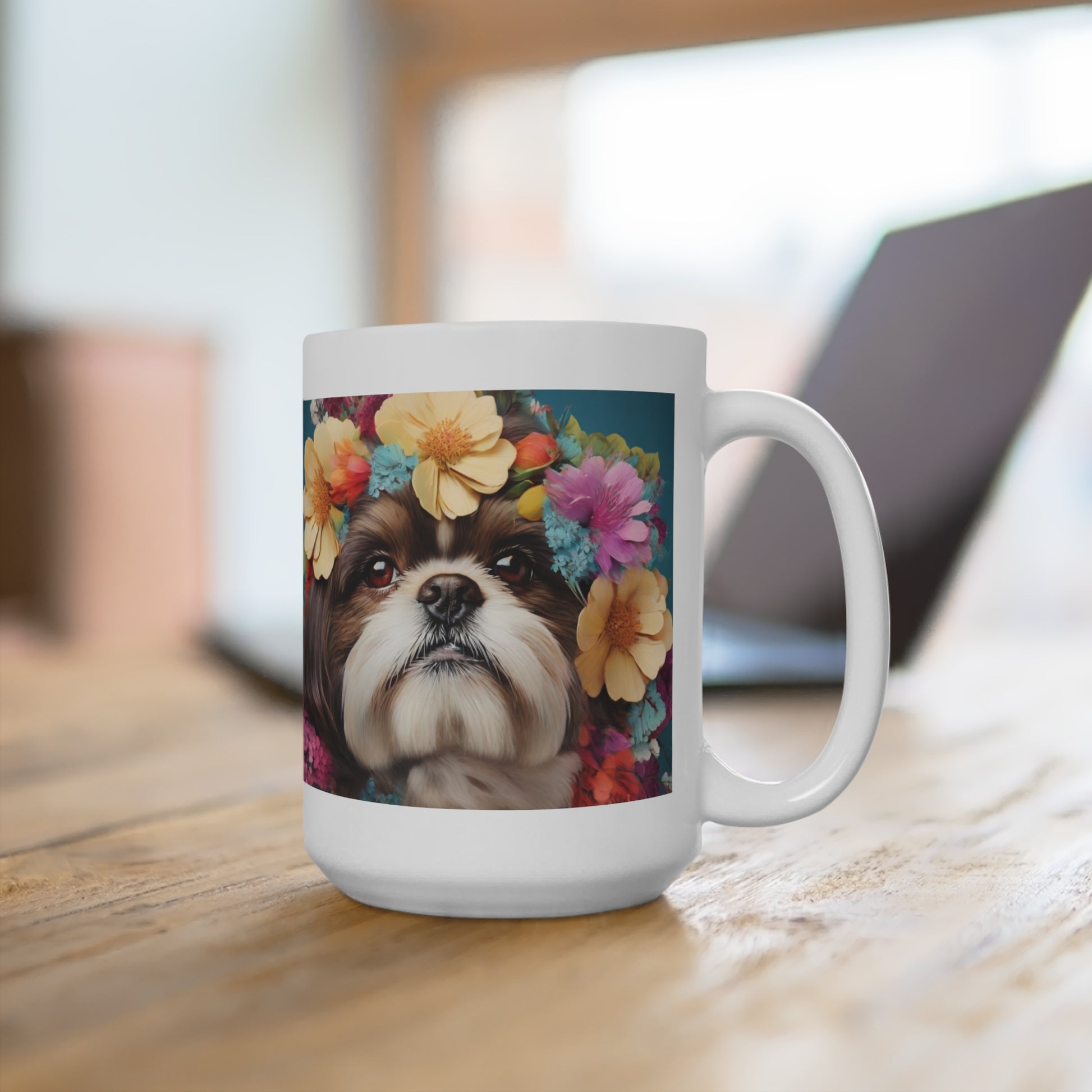 Shih Tzu  Dog Lover Coffee Mug 15oz