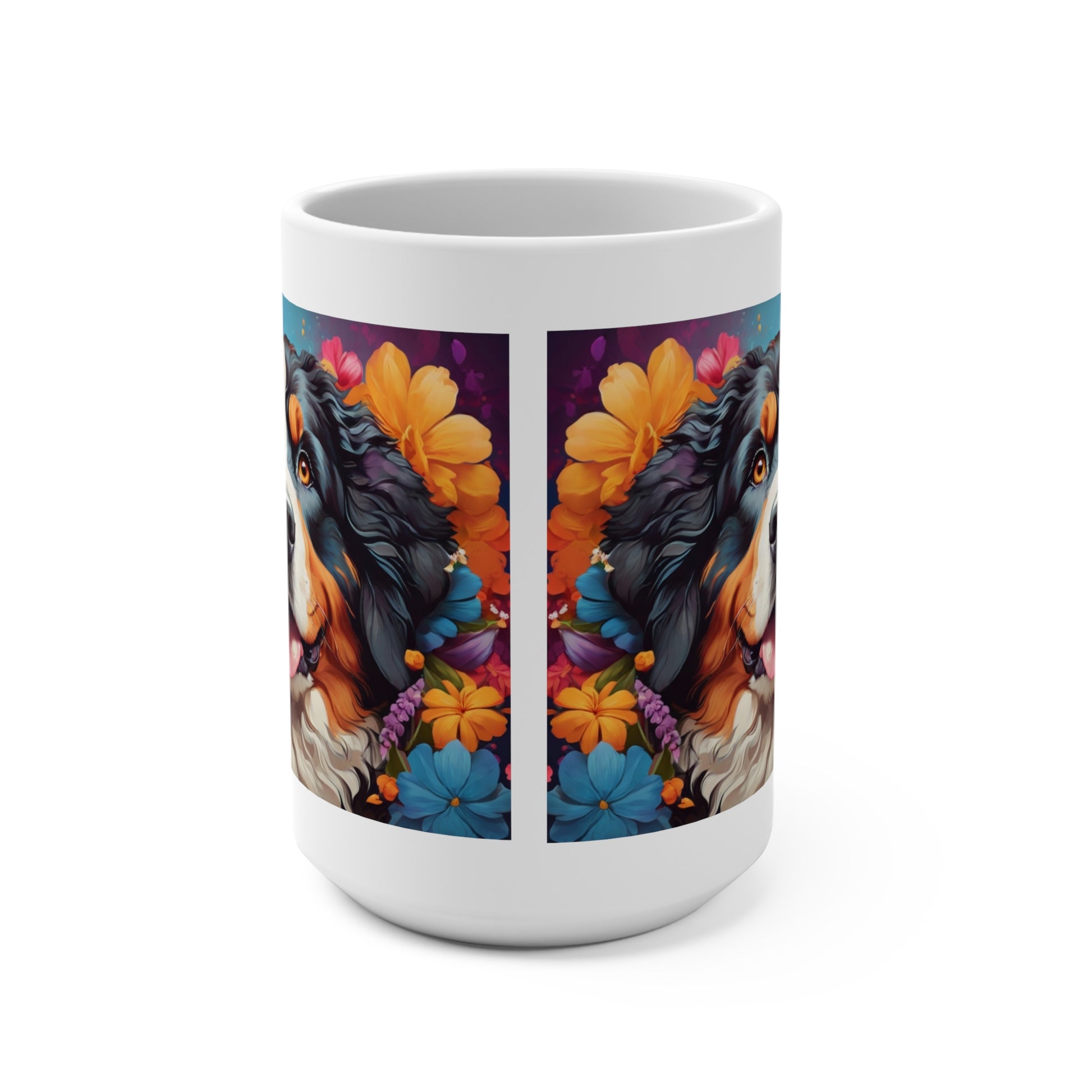 Bernese Mountain Dog Lover Coffee Mug 15oz