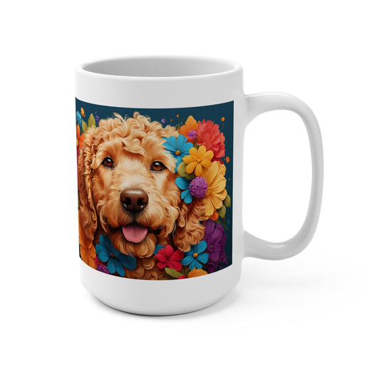 Golden Doodle Lover Coffee Mug 15oz