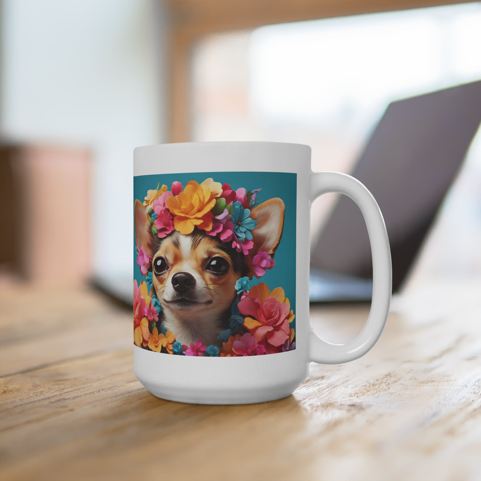 Chihuahua Dog Lover Coffee Mug 15oz