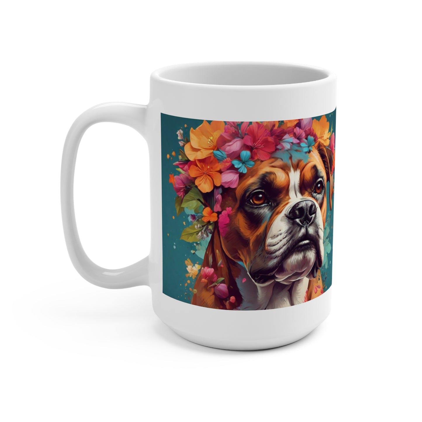 Boxer Dog Lover Coffee Mug 15oz