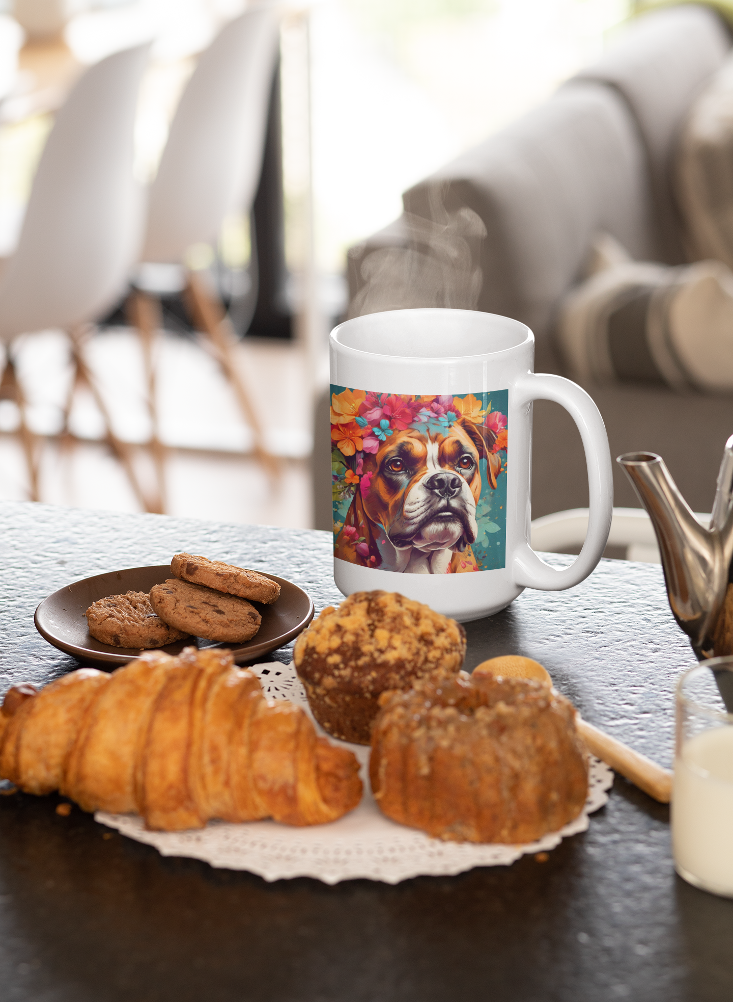 Boxer Dog Lover Coffee Mug 15oz