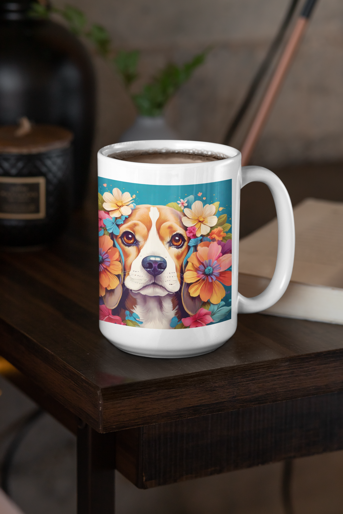 Beagle Lover Coffee Mug 15oz