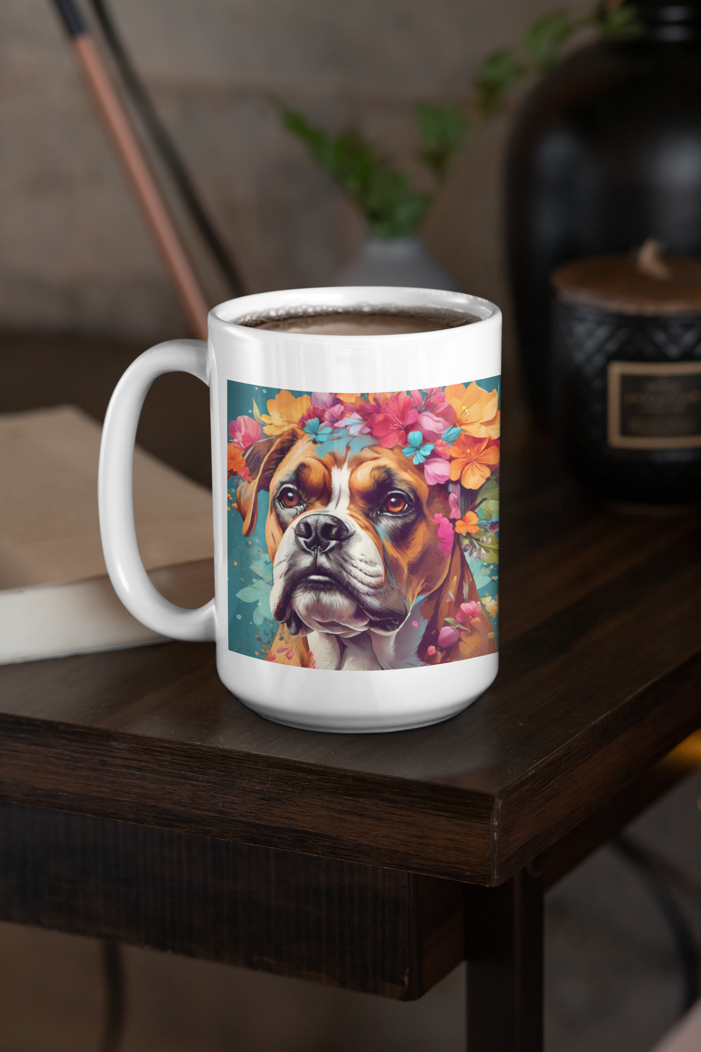 Boxer Dog Lover Coffee Mug 15oz