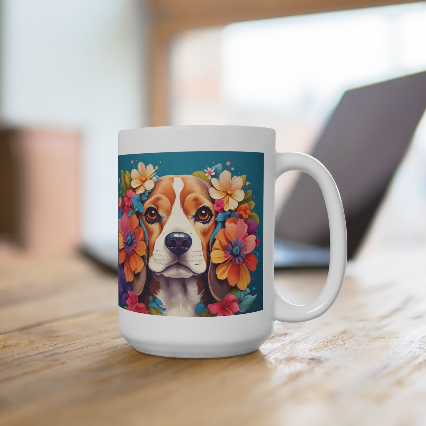 Beagle Lover Coffee Mug 15oz