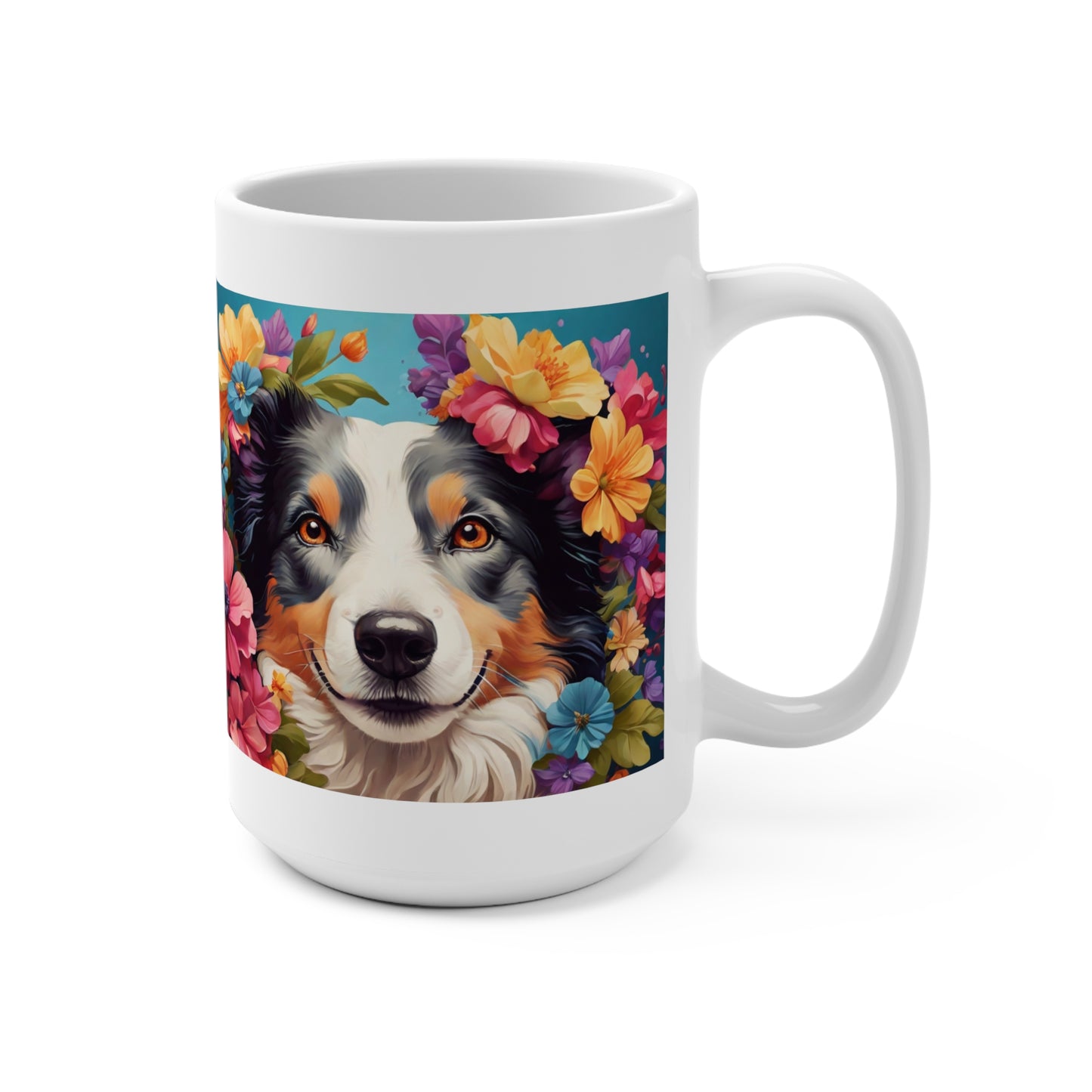 Border Collie Dog Lover Coffee Mug 15oz