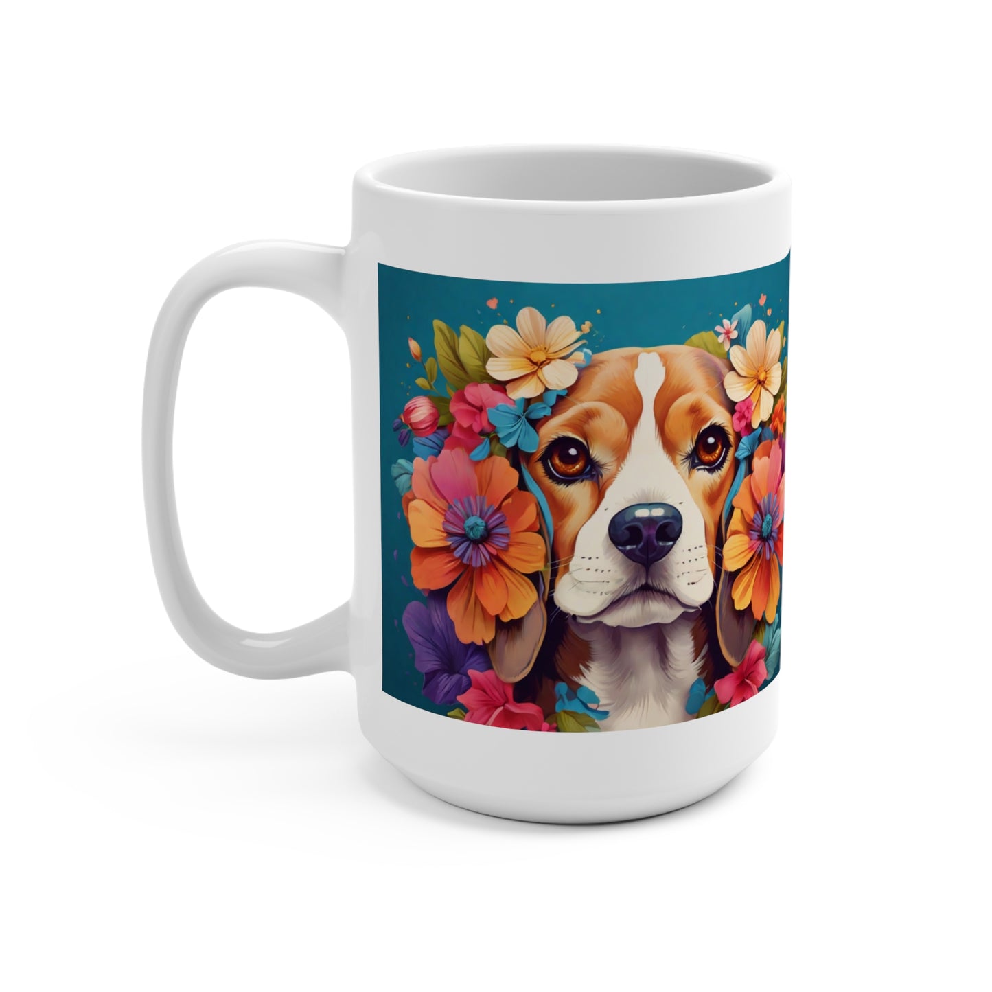 Beagle Lover Coffee Mug 15oz