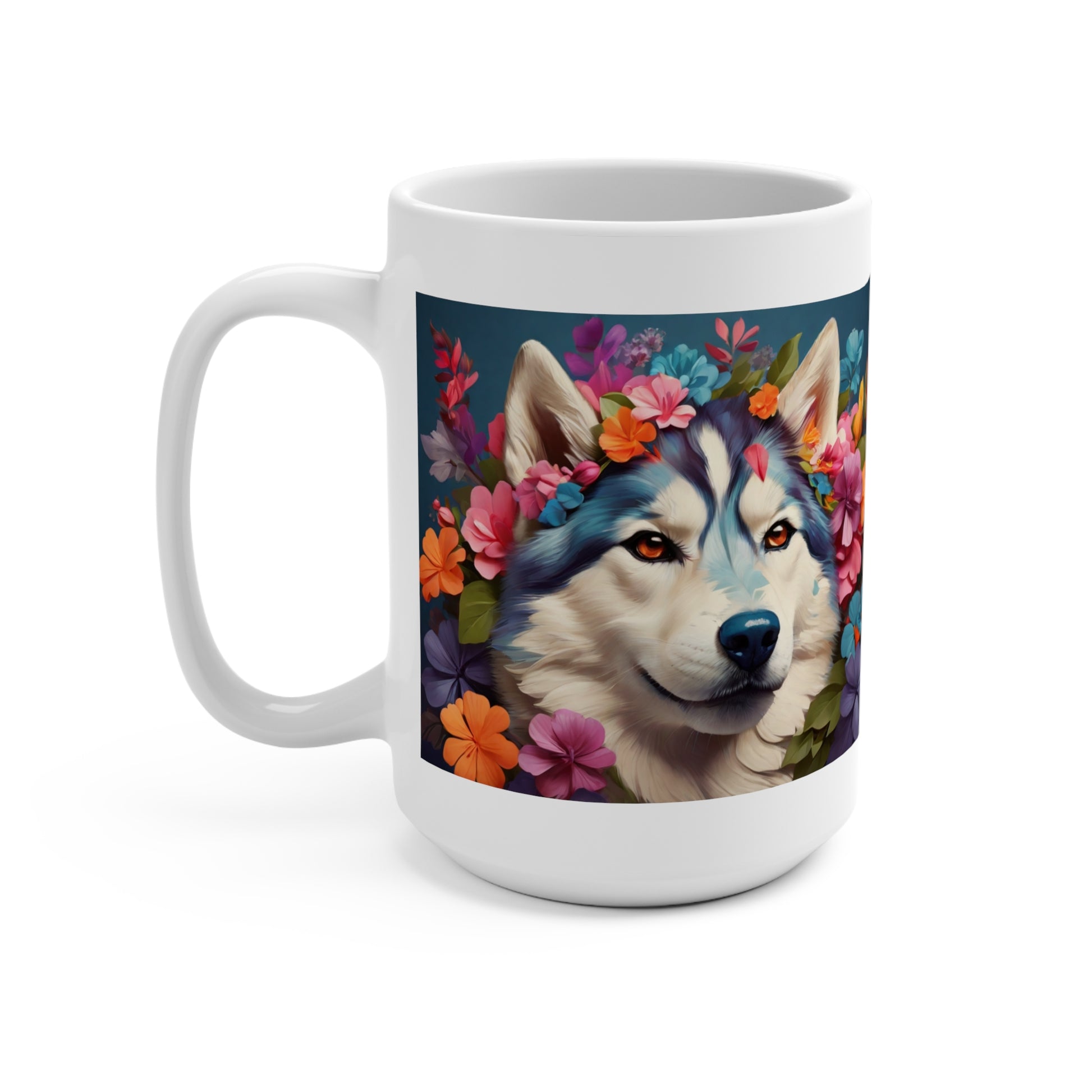 Husky Dog Lover Coffee Mug 15oz