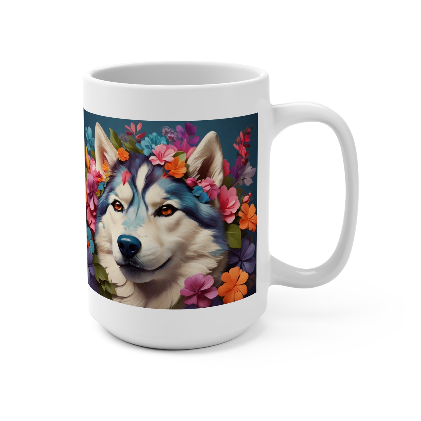 Husky Dog Lover Coffee Mug 15oz