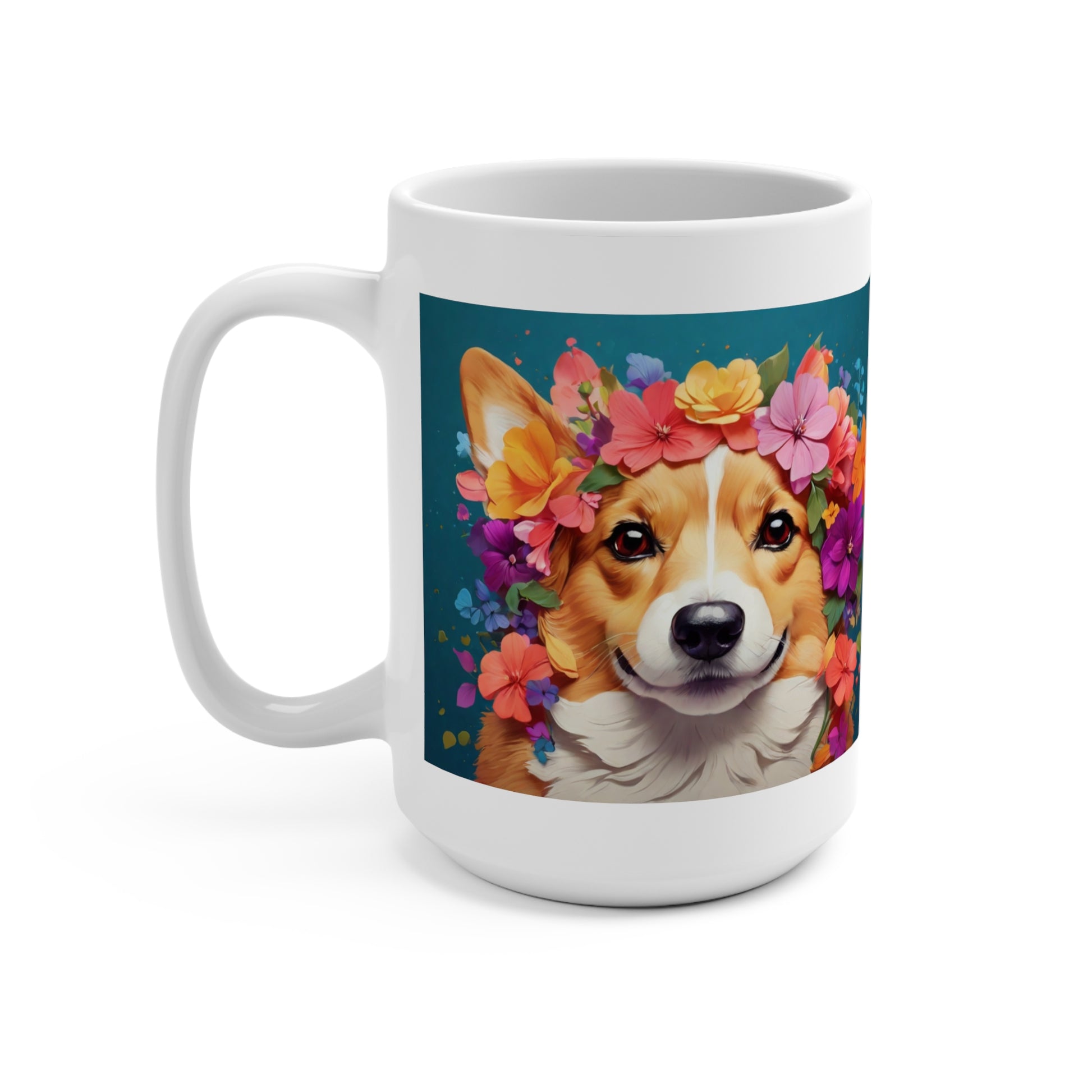 Corgi Dog Lover Coffee Mug 15oz