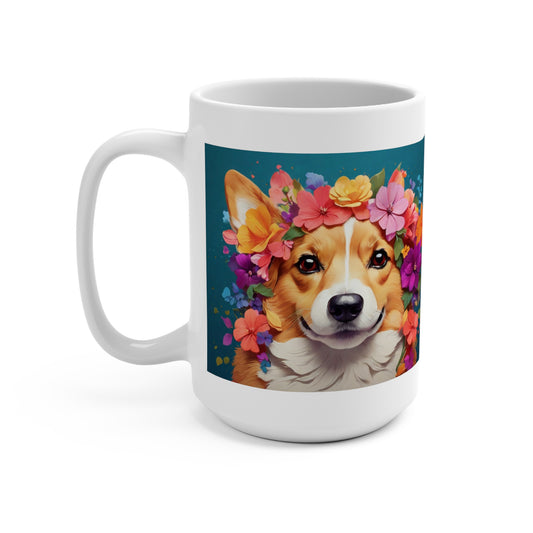 Corgi Dog Lover Coffee Mug 15oz