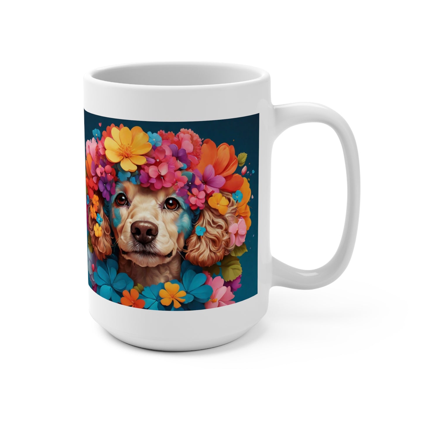 Poodle Dog Lover Coffee Mug 15oz