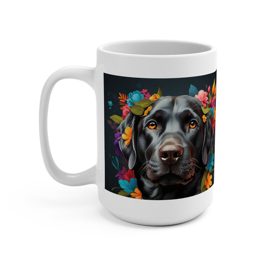 Black Labrador Dog Lover Coffee Mug 15oz