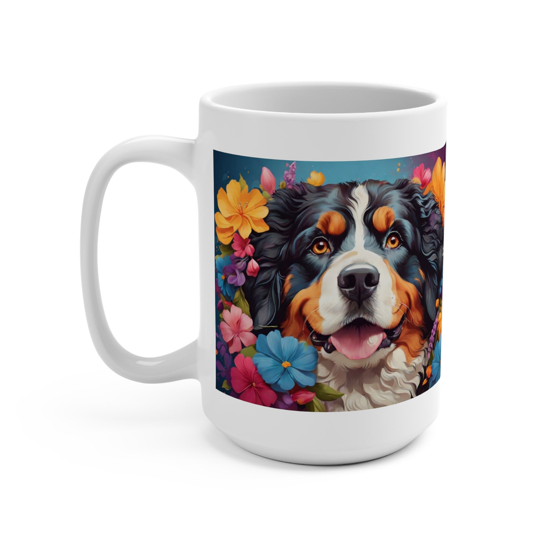 Bernese Mountain Dog Lover Coffee Mug 15oz