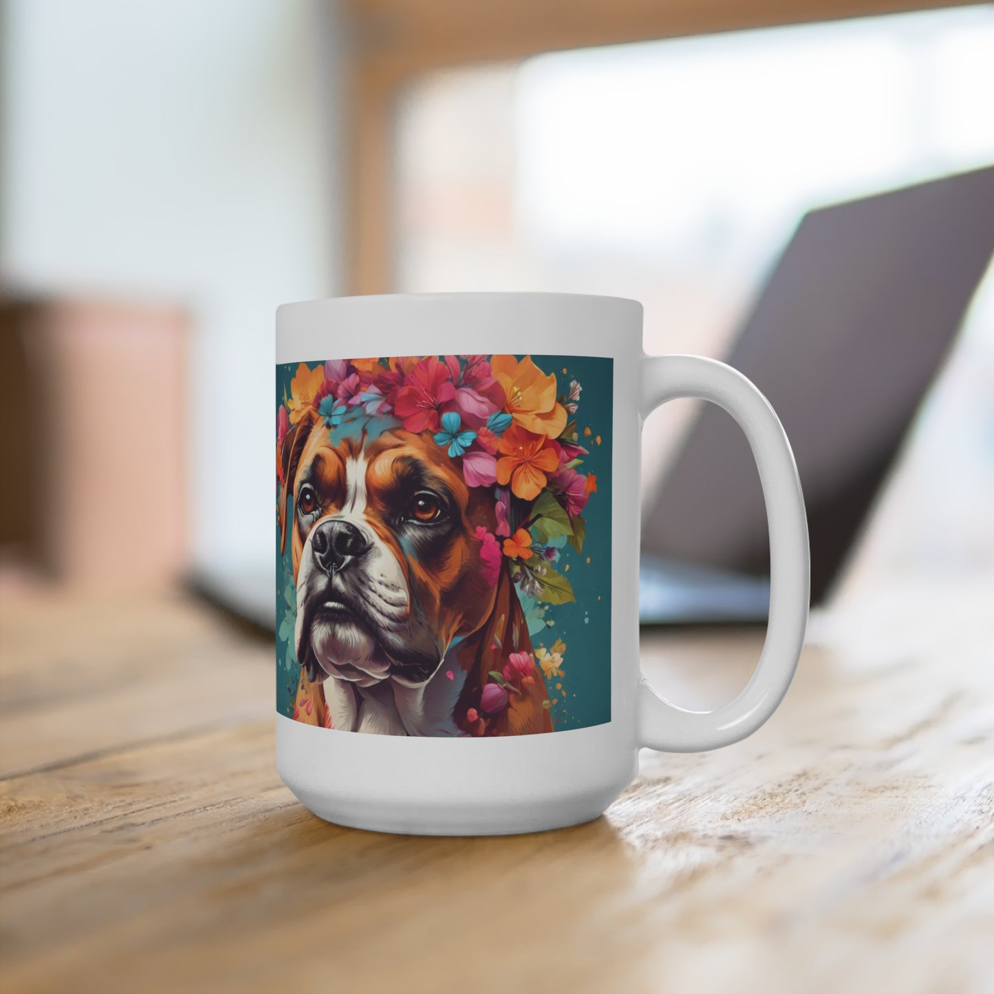 Boxer Dog Lover Coffee Mug 15oz