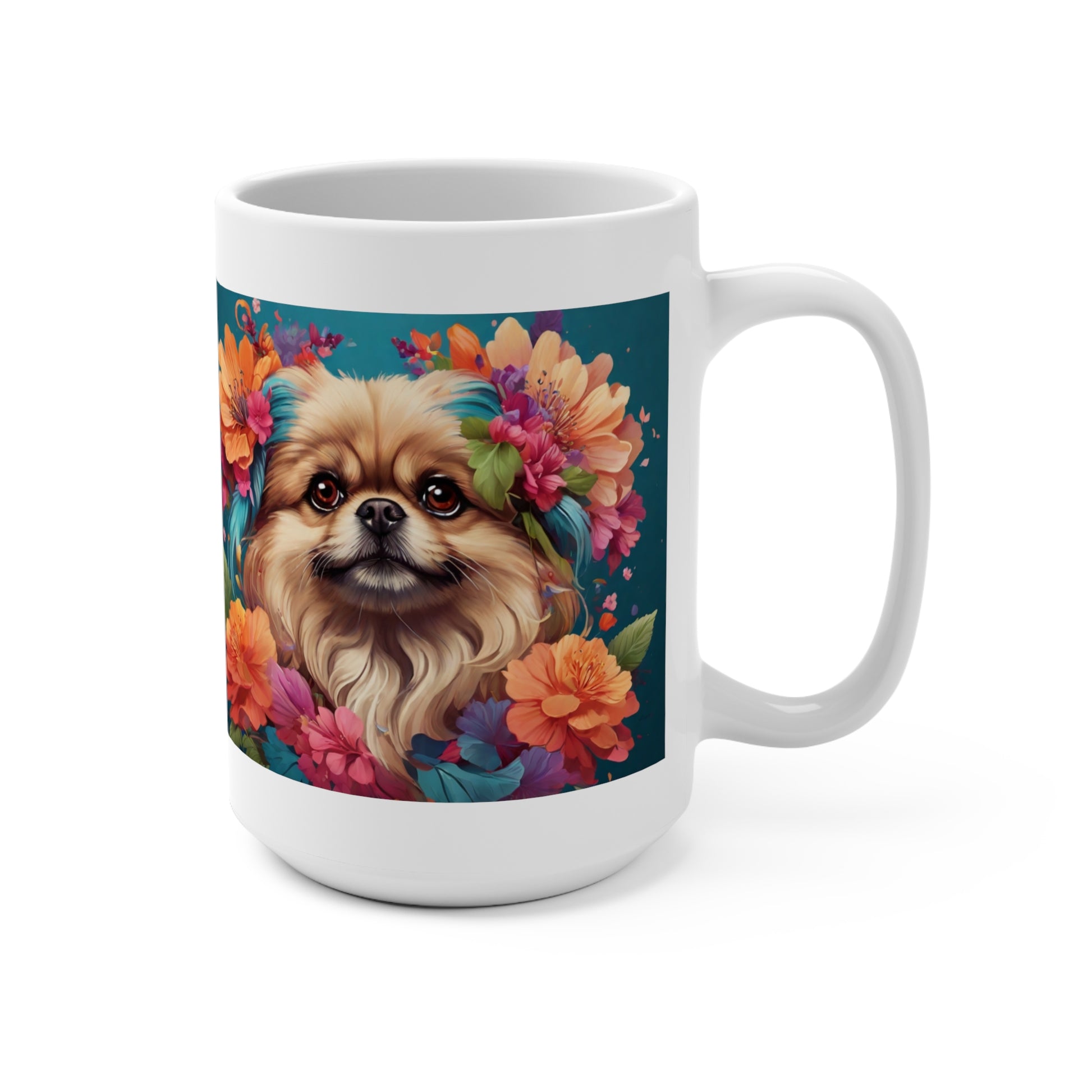 Pekinese Dog Lover Coffee Mug 15oz