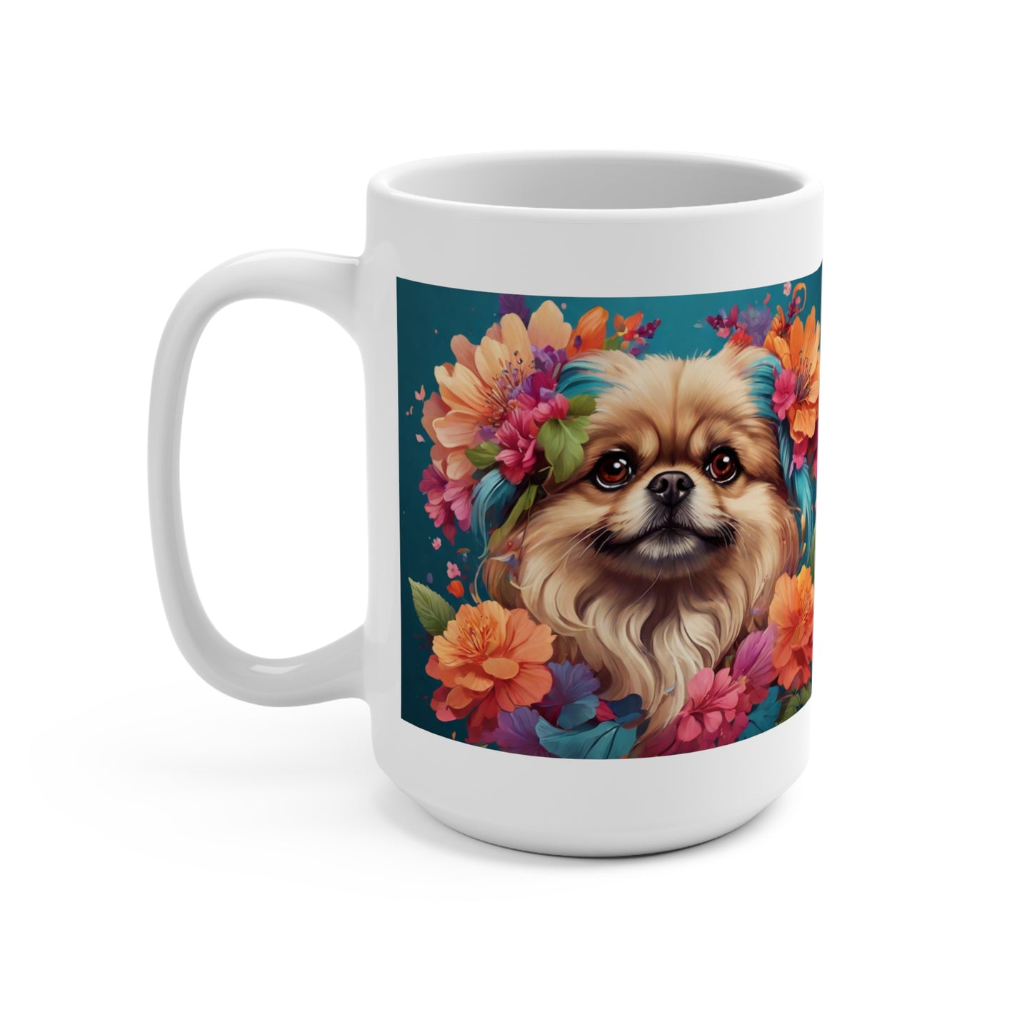 Pekinese Dog Lover Coffee Mug 15oz