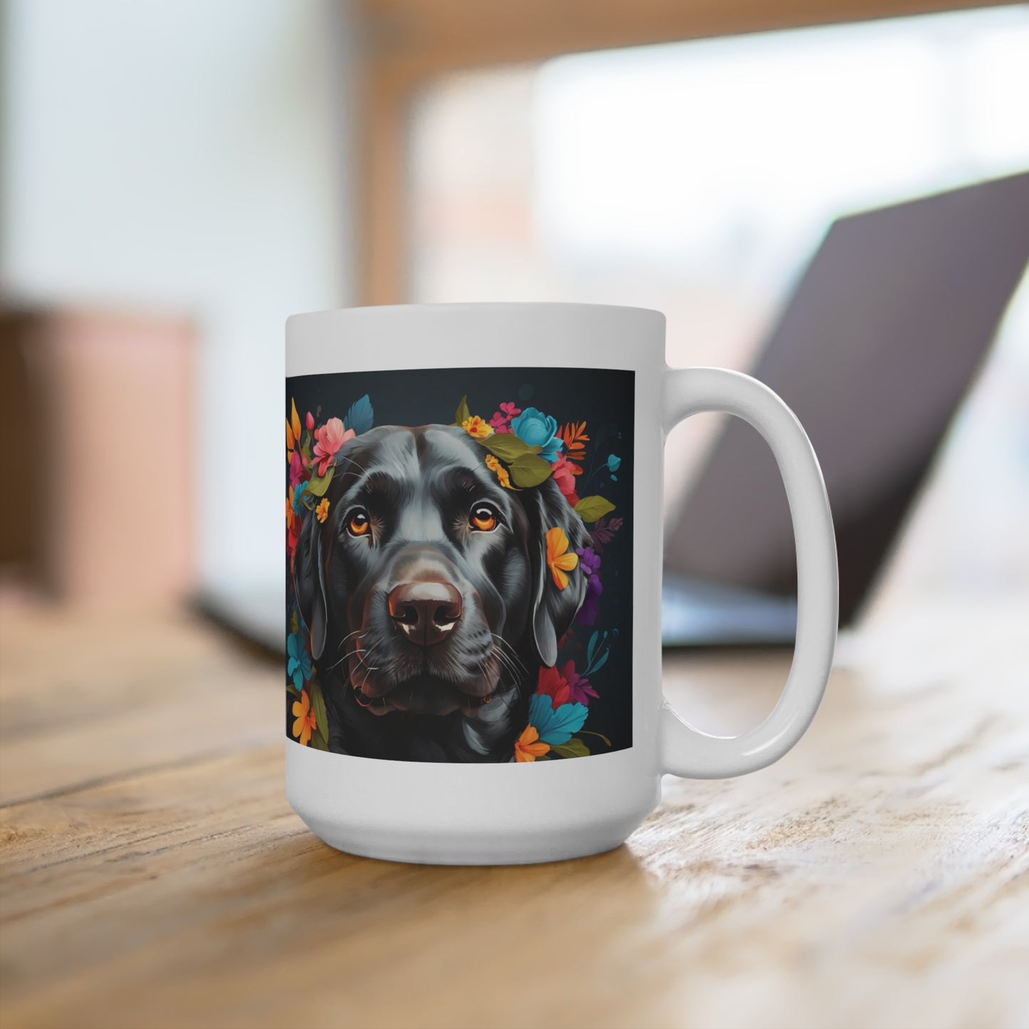 Black Labrador Dog Lover Coffee Mug 15oz