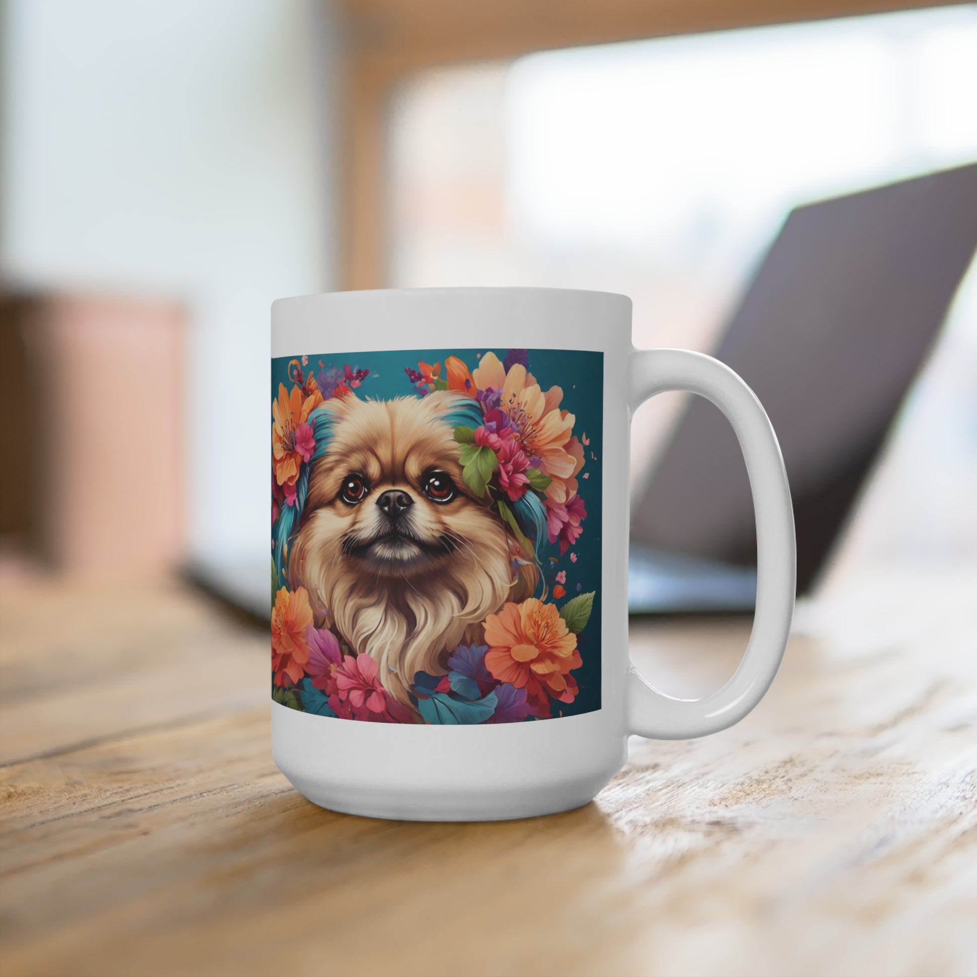 Pekinese Dog Lover Coffee Mug 15oz