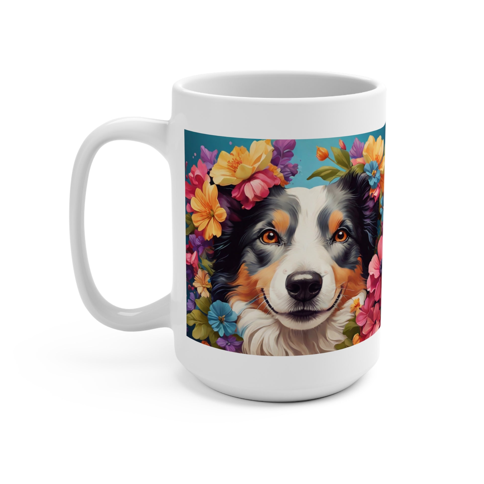 Border Collie Dog Lover Coffee Mug 15oz