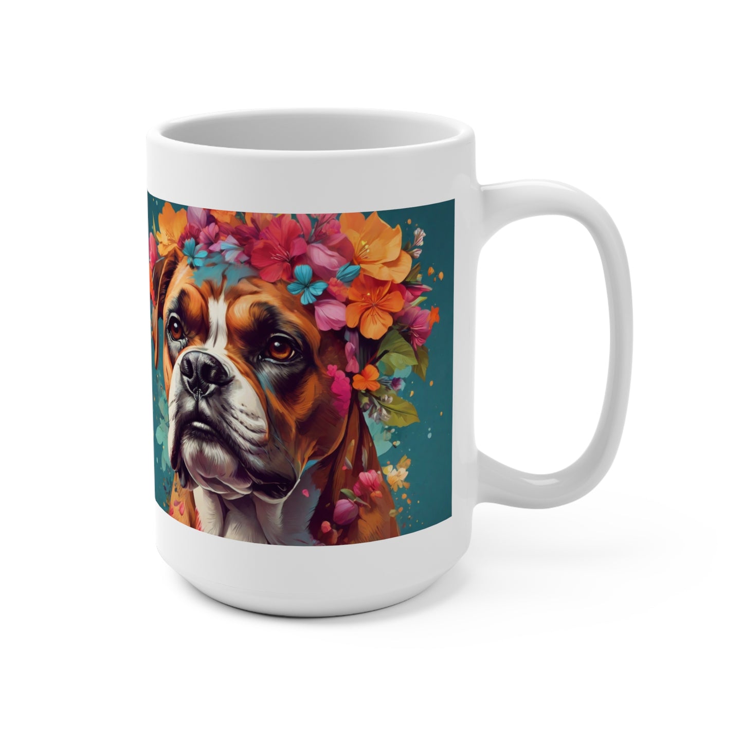 Boxer Dog Lover Coffee Mug 15oz