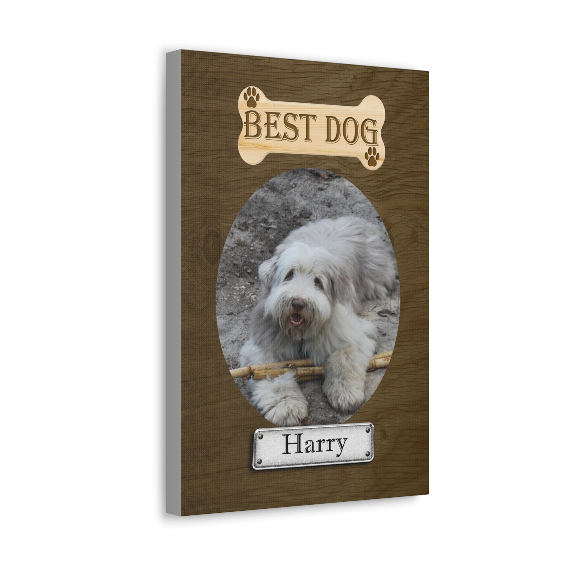 Personalized Dog Wall Art Pet Canvas Custom Pet Portraits