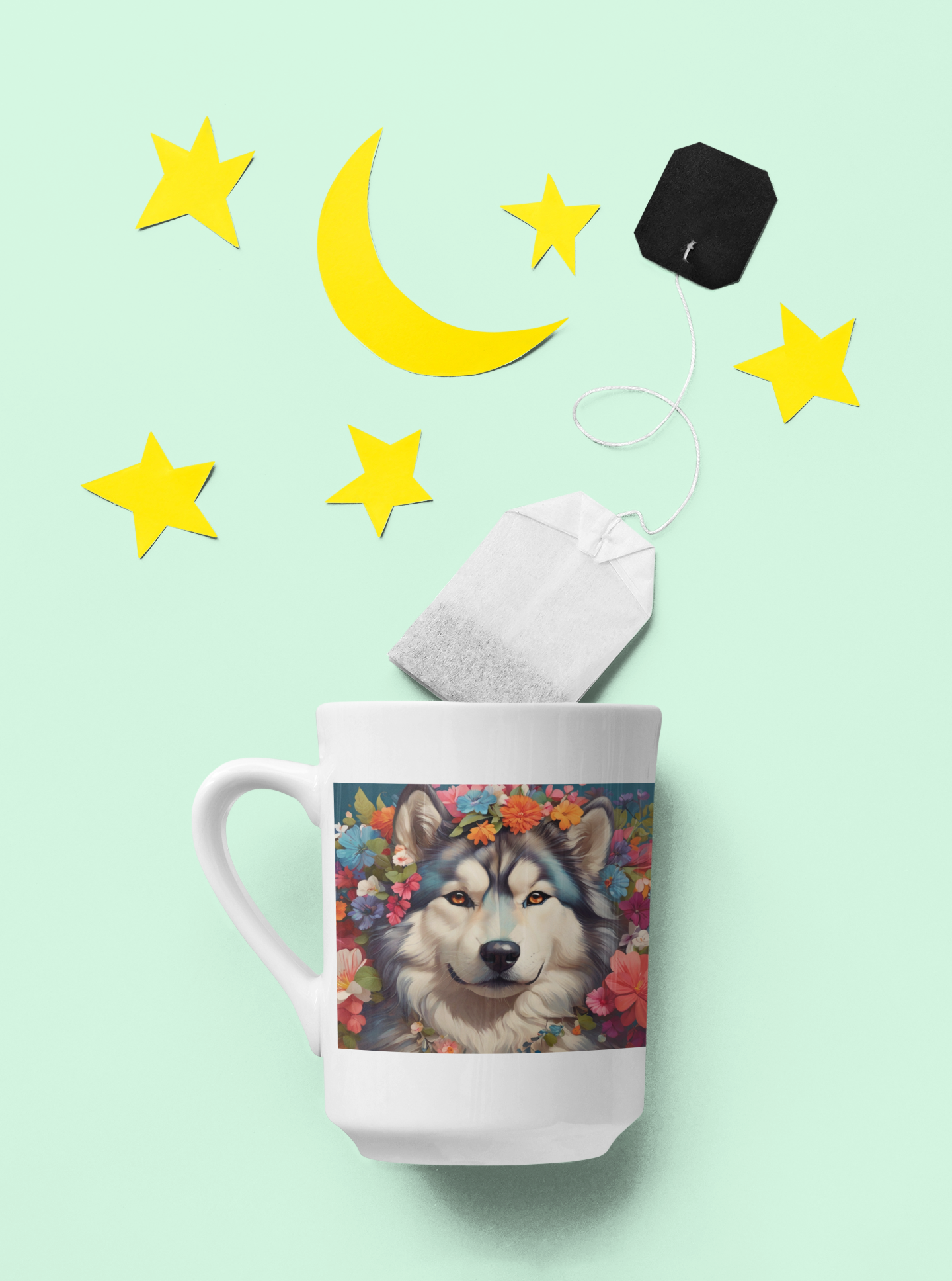 Husky Dog Lover Coffee Mug 15oz