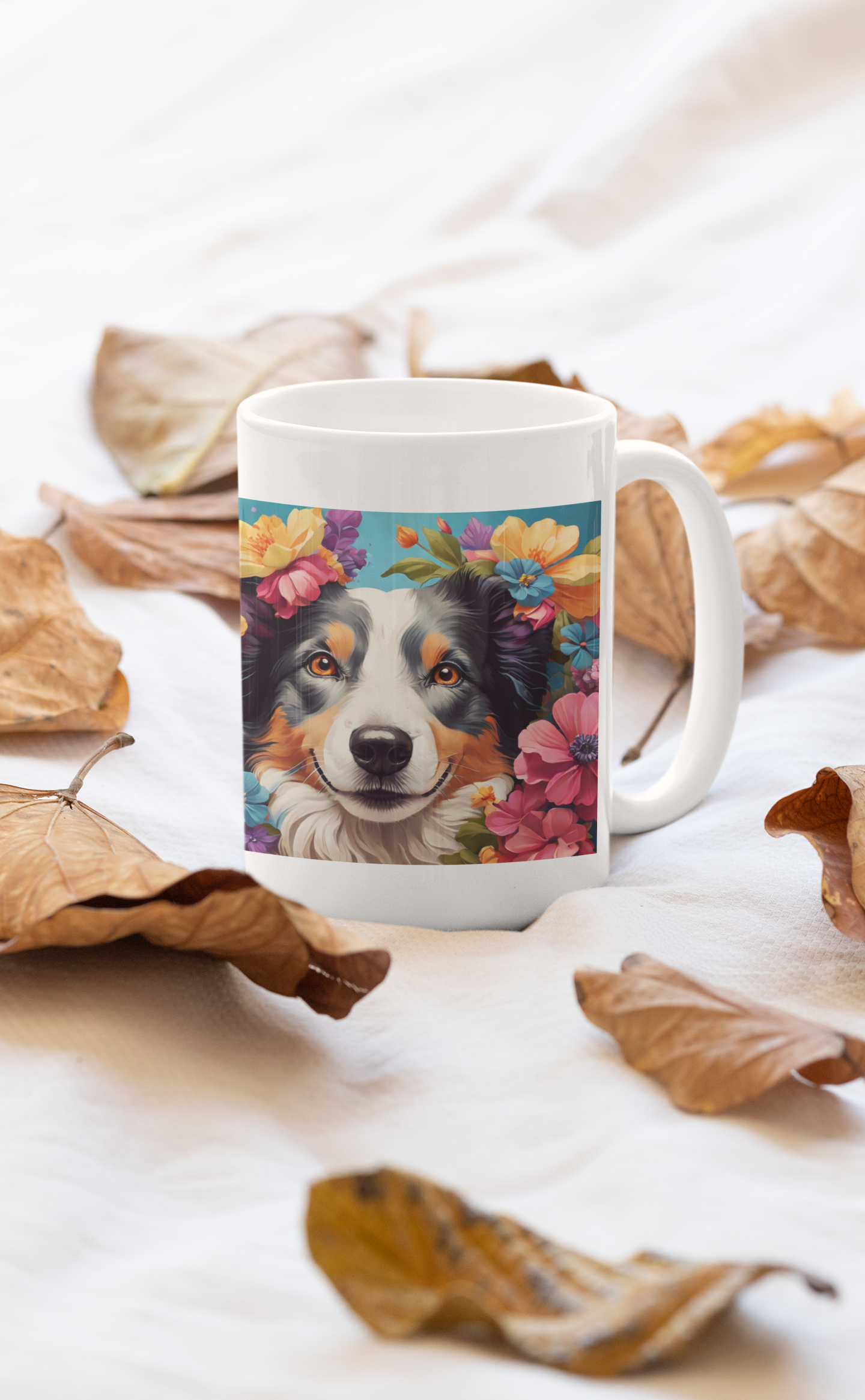 Border Collie Dog Lover Coffee Mug 15oz