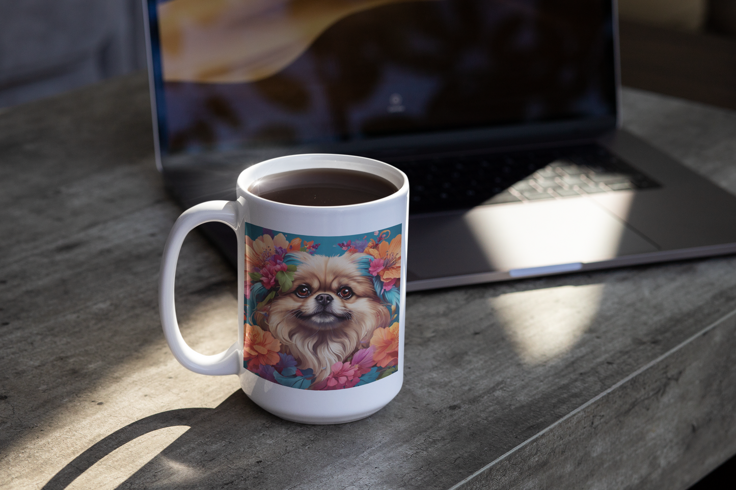 Pekinese Dog Lover Coffee Mug 15oz