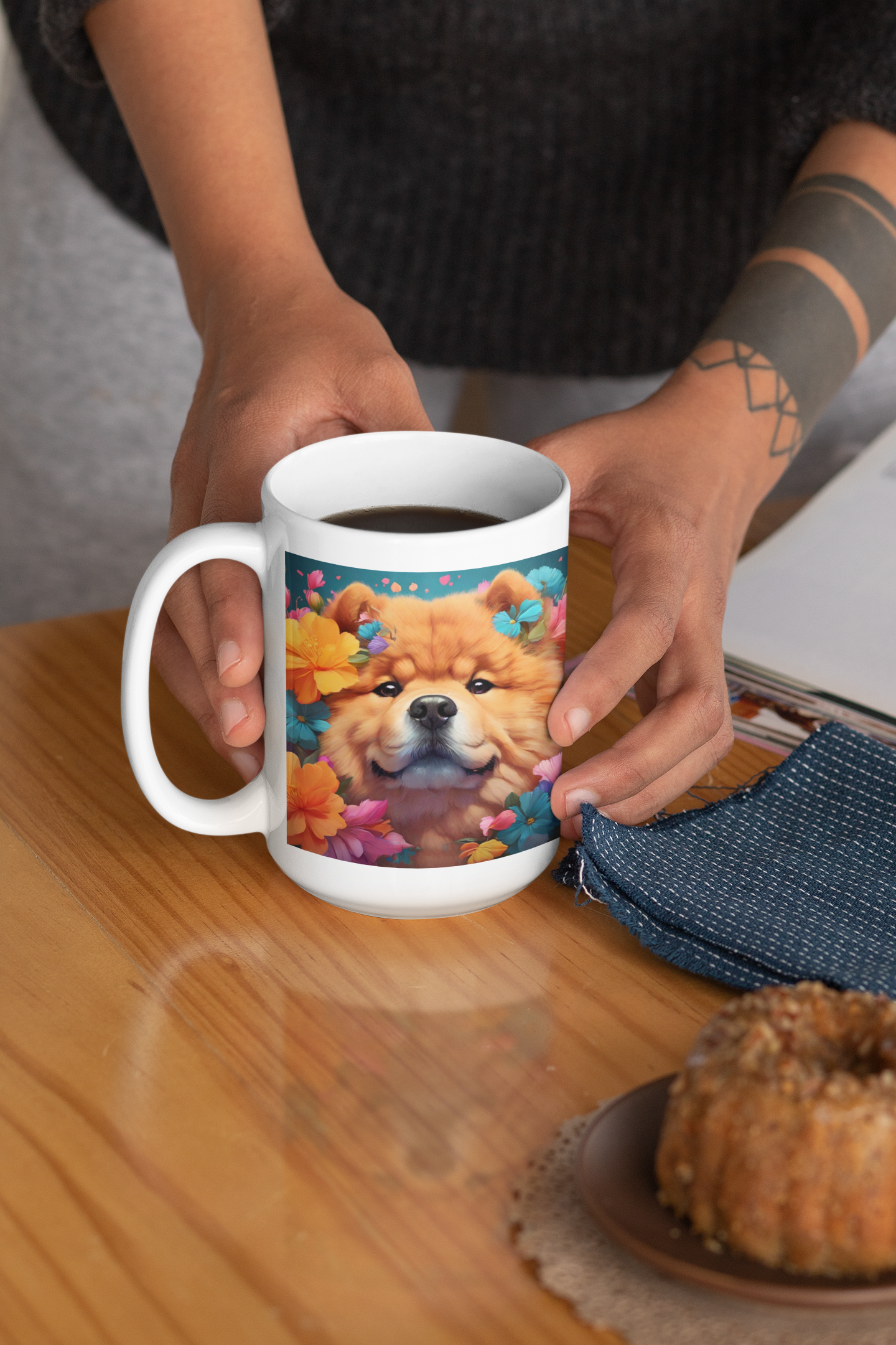 Chow Chow Dog Lover Coffee Mug 15oz