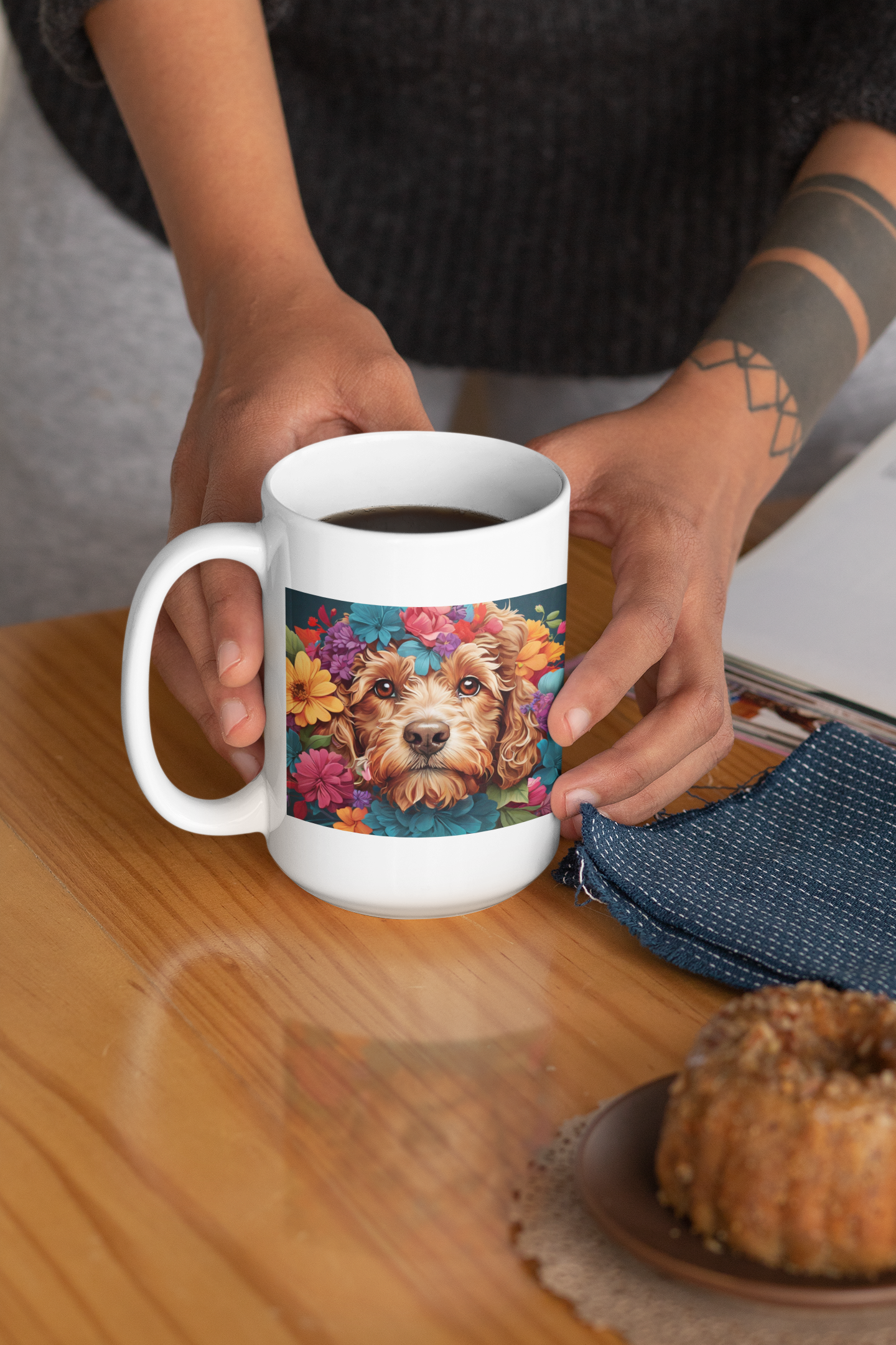 Cockapoo Dog Lover Coffee Mug 15oz