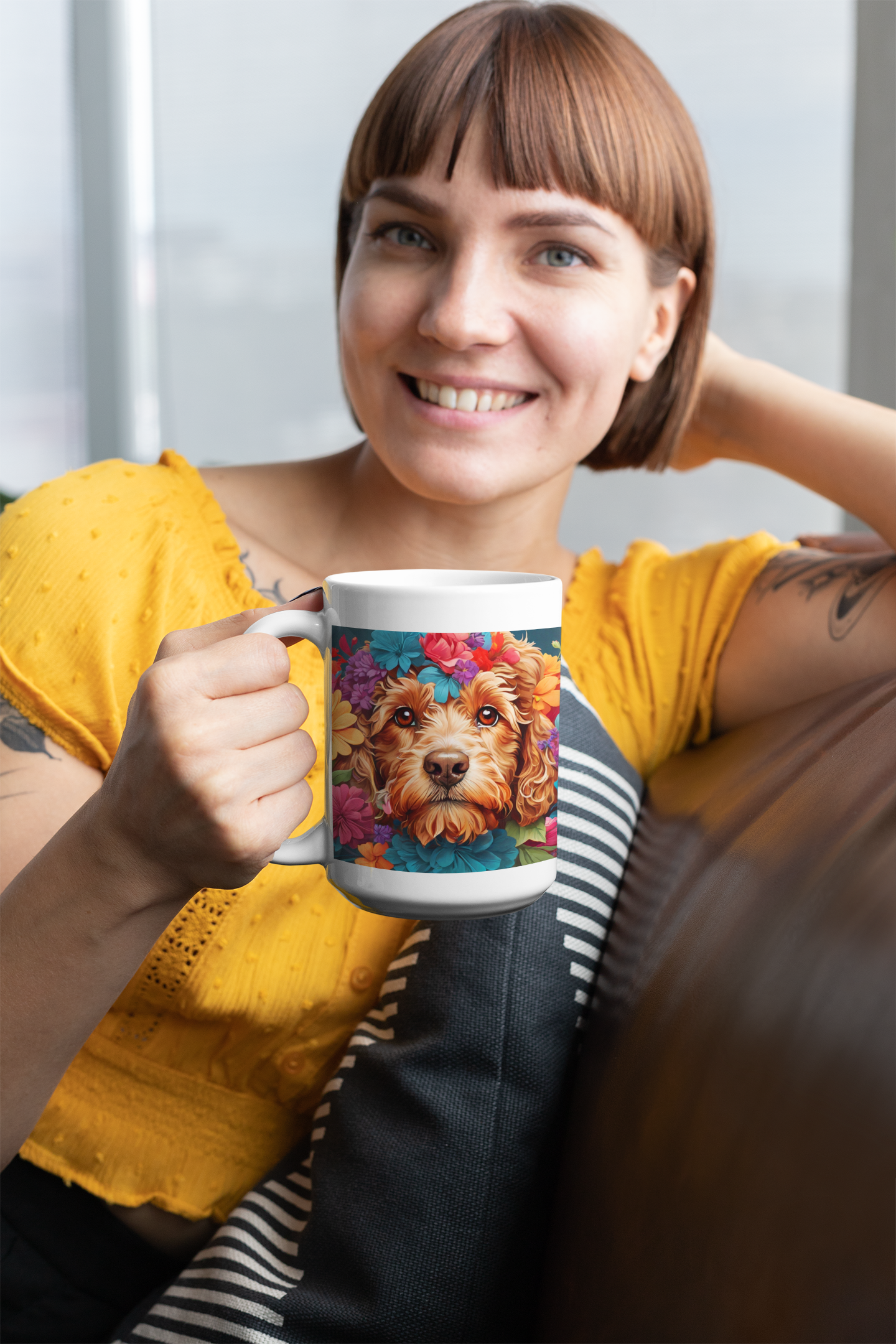 Cockapoo Dog Lover Coffee Mug 15oz