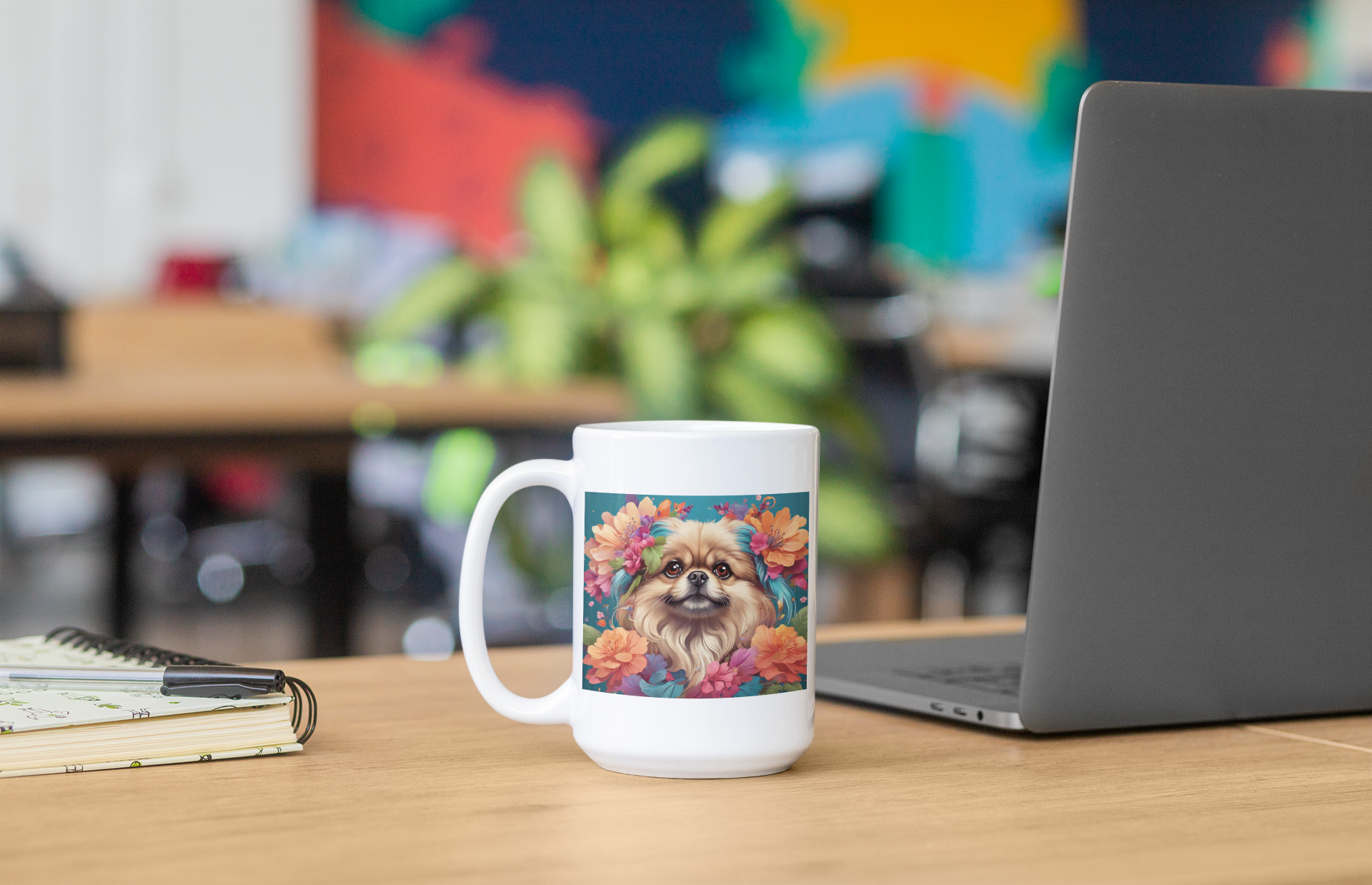 Pekinese Dog Lover Coffee Mug 15oz